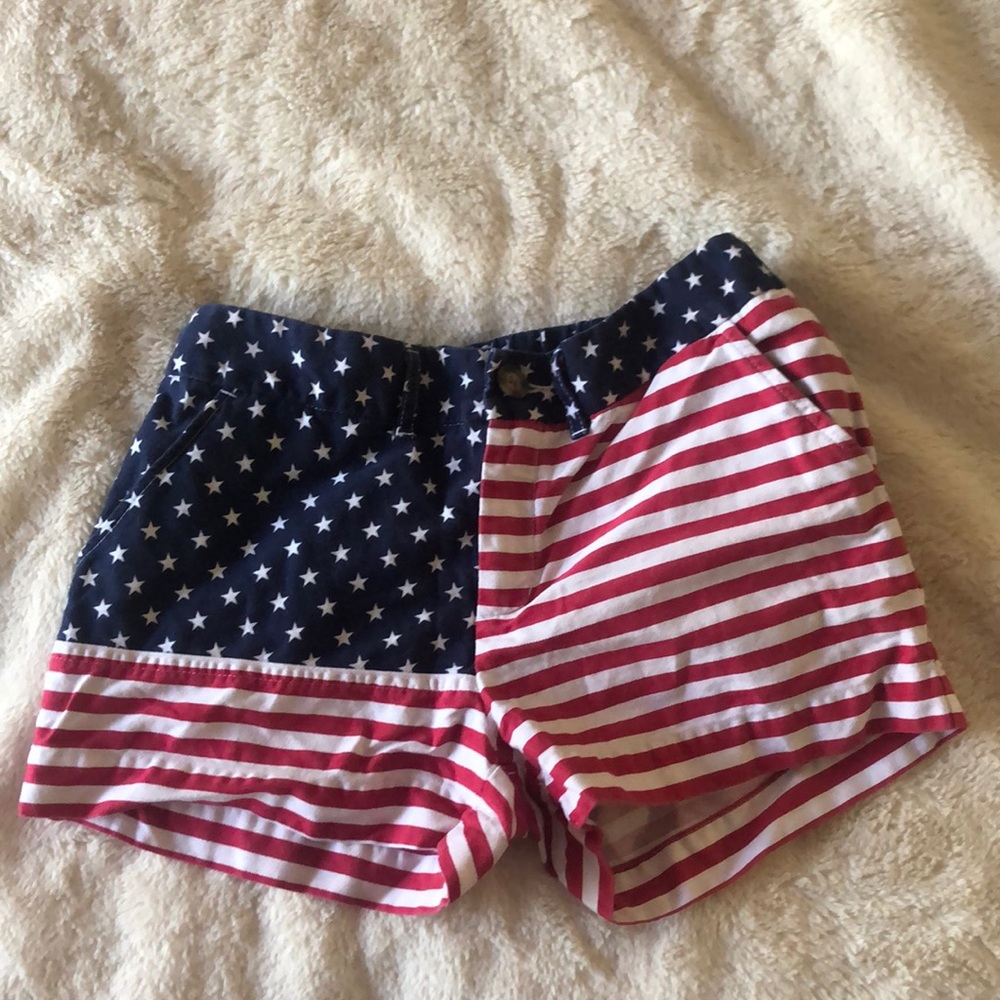American flag shorts